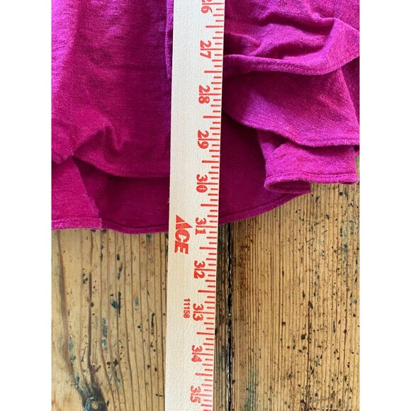 Express Womens Pink Sleeveless Wrap Style Dress XXS Adjustable Strap linen - Picture 7 of 7